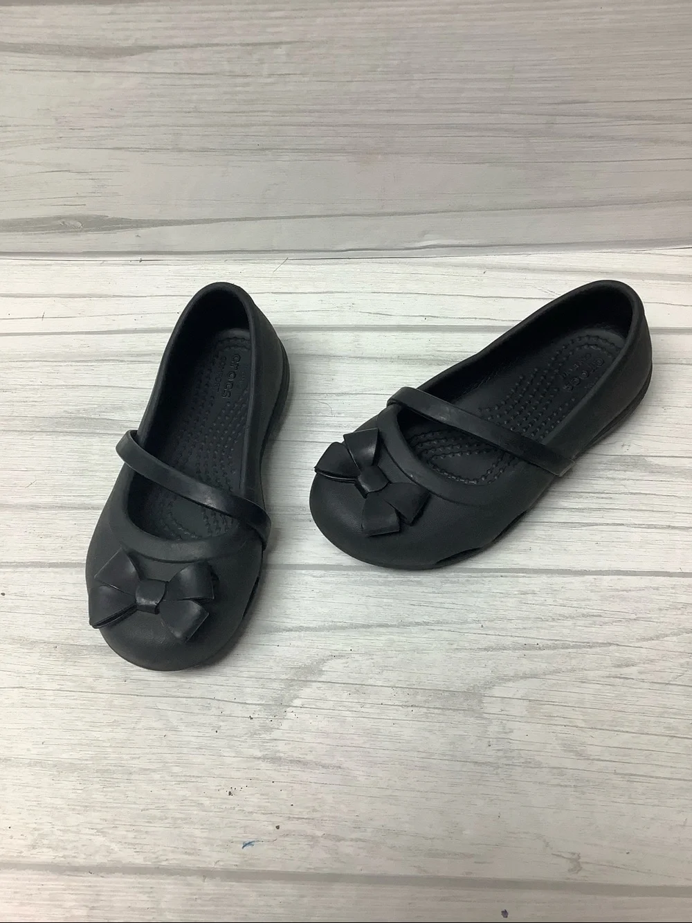 CROCS Kids Mary Jane Flats